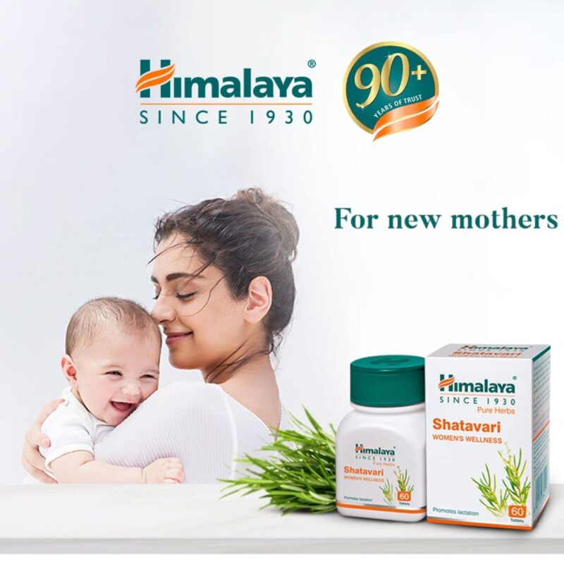 Himalaya Wellness Shatavari for Women's Wellness 60's Tablet's (Pack of 1)