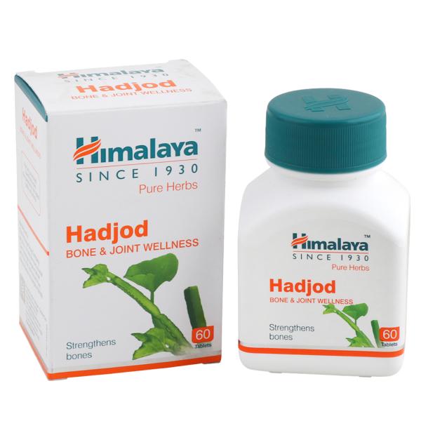 Himalaya Wellness Pure Herbs Hadjod Bone & Joint Wellness 60 Tablets (Pack of 1)