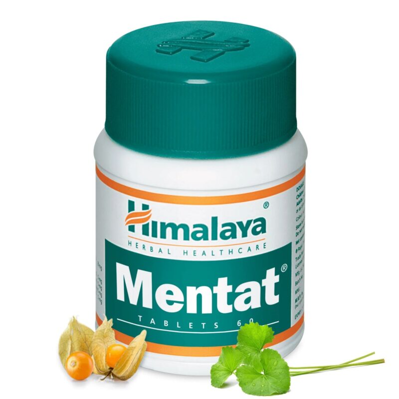 Himalaya Wellness Mentat Tablet Channelizes The Mental Energy 60's Tablet's (Pack of 1)