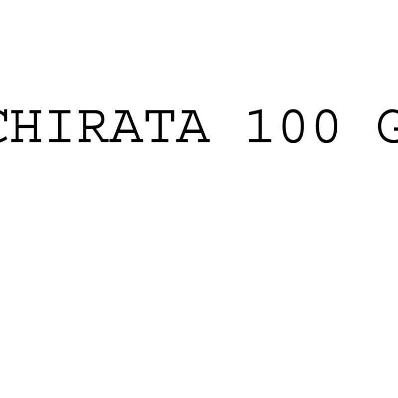 CHIRATA 100 GM